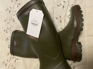 Botas Aigle verdes talla 43