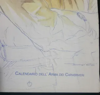 Calendario Carabinieri 2002