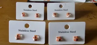 Pendientes Capibara Acero Inoxidable