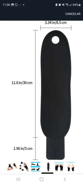 Muñequeras deportivas ajustables (pack de 2)