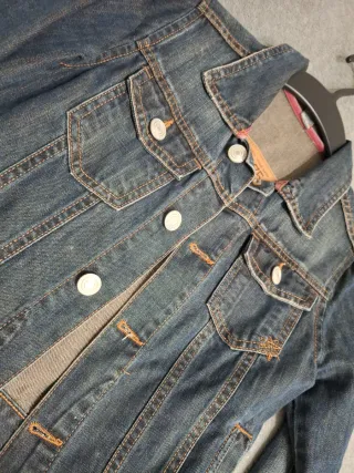 Cazadora vaquera azul