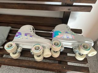 Patines 4 Ruedas Blancos Talla 38