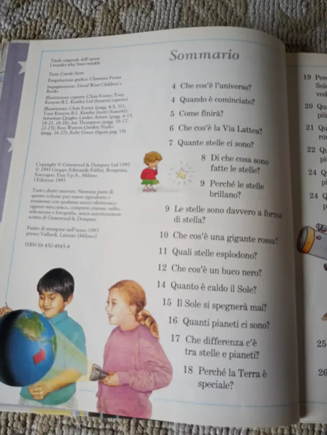 Le stelle brillano e altre domande sullo spazio.