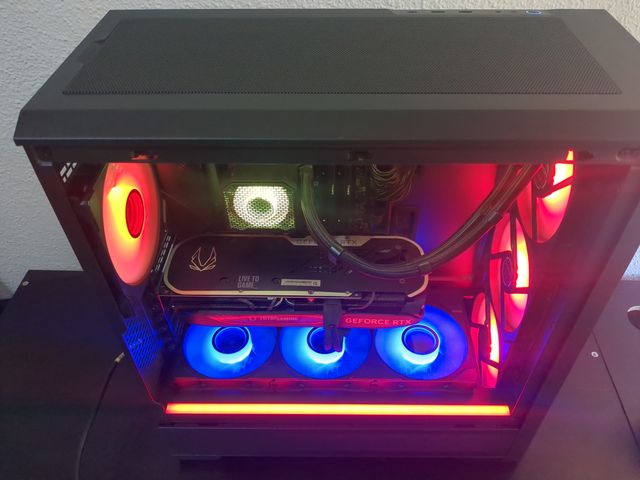 PC rtx 4070 super trinity amd 7800x3d gaming pc