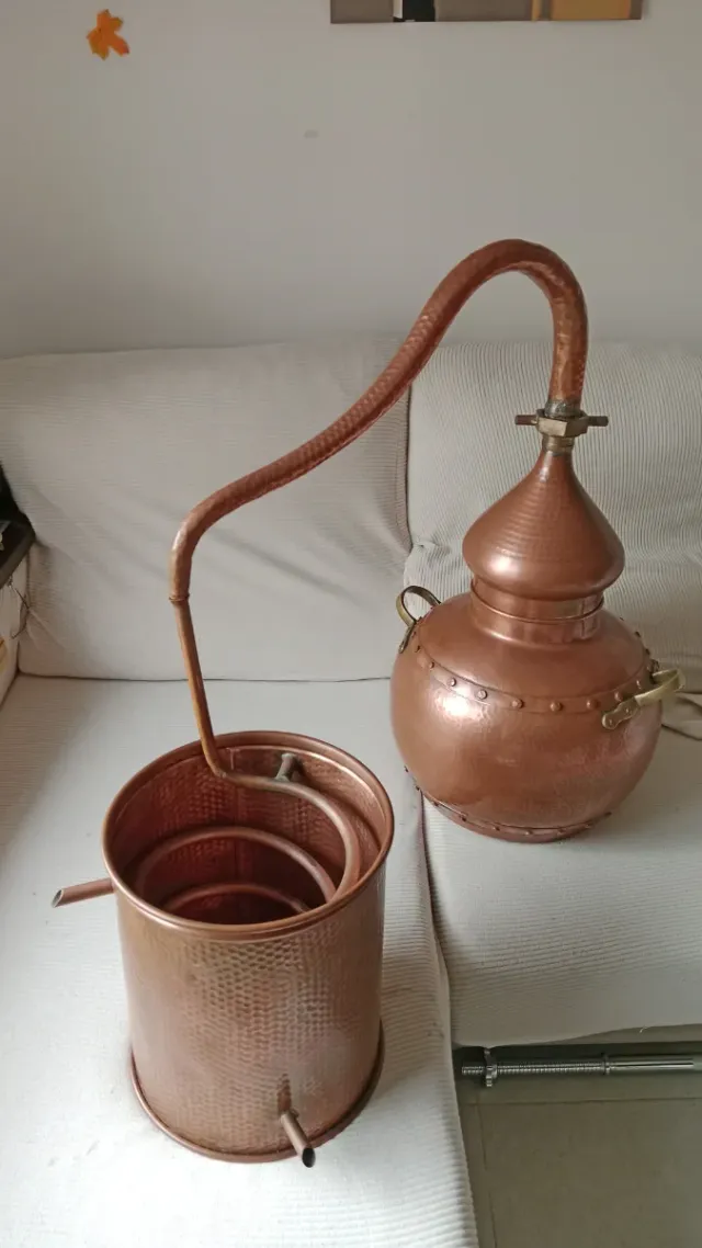 Alambique de Cobre 30L. Completamente Nuevo!.