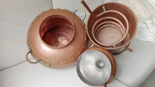 Alambique de Cobre 30L. Completamente Nuevo!.