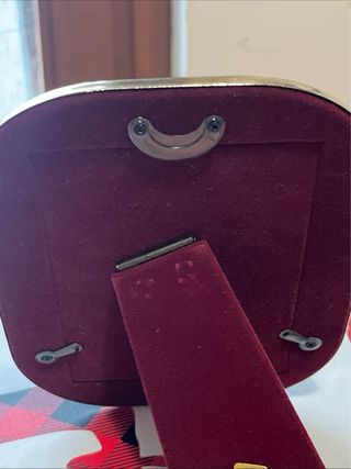 Portafoto Silverplated Bombato 9x13 cm con Scatola