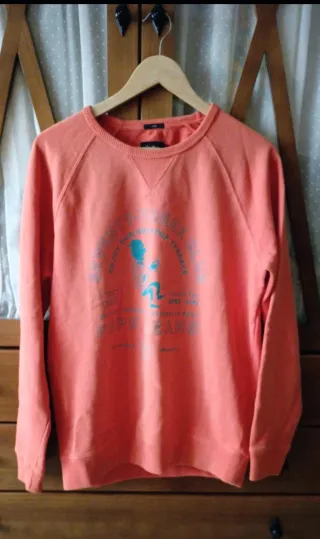 Sudadera Pepe Jeans Talla M Naranja/coral