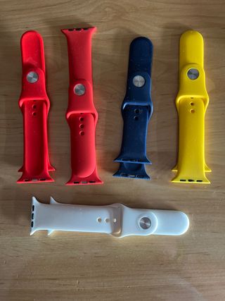 Lote Correas Apple Watch 42/44mm (4uds)