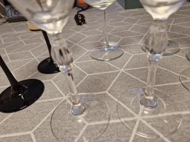 Juego 10 copas sin usar