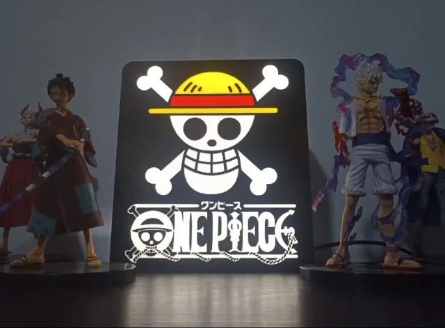 Lámpara LED One Piece Caja de Luz