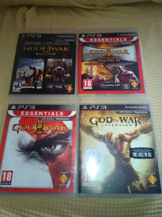 Pack 4 Juegos PS3 God of War