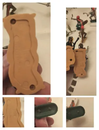 Lotto soldatini epoca medievale Timpo.