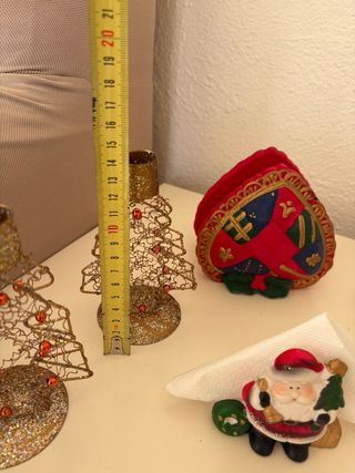 Set decorativa per la Tavola di Natale 7 Pezzi