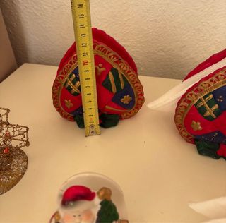 Set decorativa per la Tavola di Natale 7 Pezzi