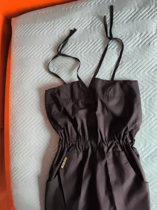 Buzo de tirantes negro