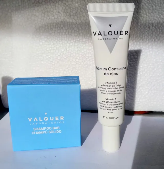 Lote Valquer: Sérum Ojos y Champú Sólido