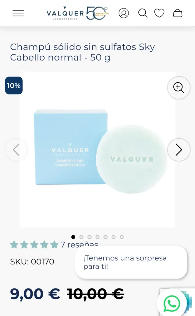 Lote Valquer: Sérum Ojos y Champú Sólido