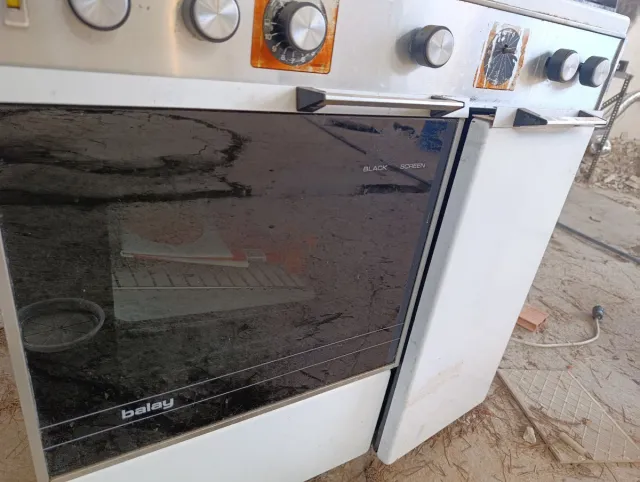 Cocina Eléctrica con Encimera de Gas