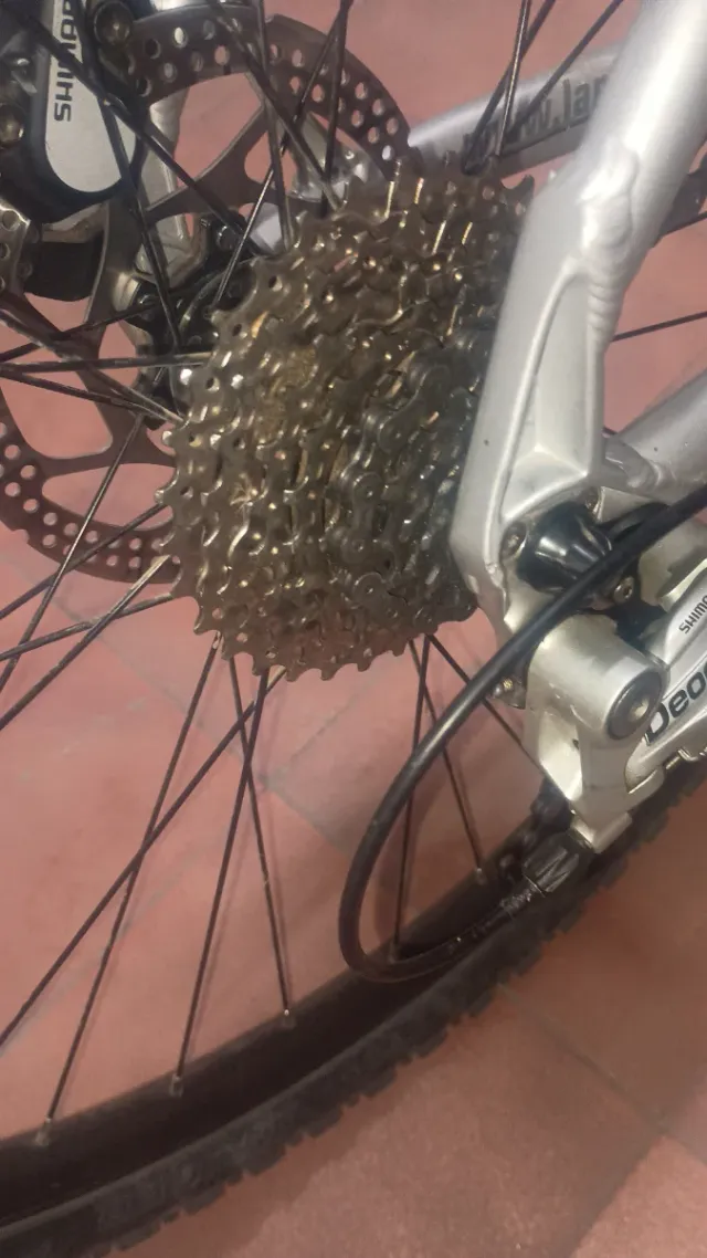 Ruedas de bici con disco