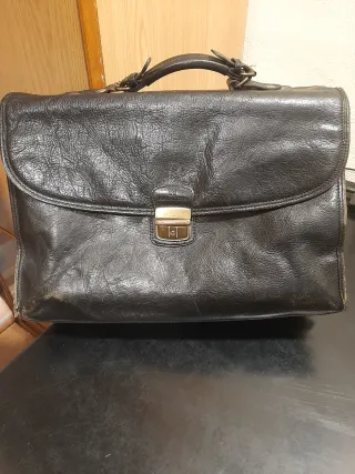 Regalo Maletín Piel Hexagona Negro