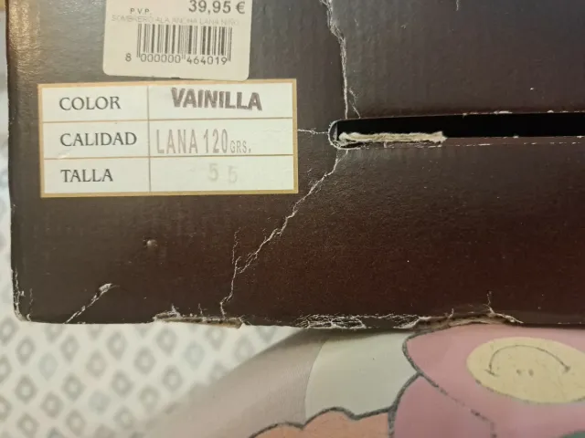 Sombrero Cordobés Talla 55, talla niño 10