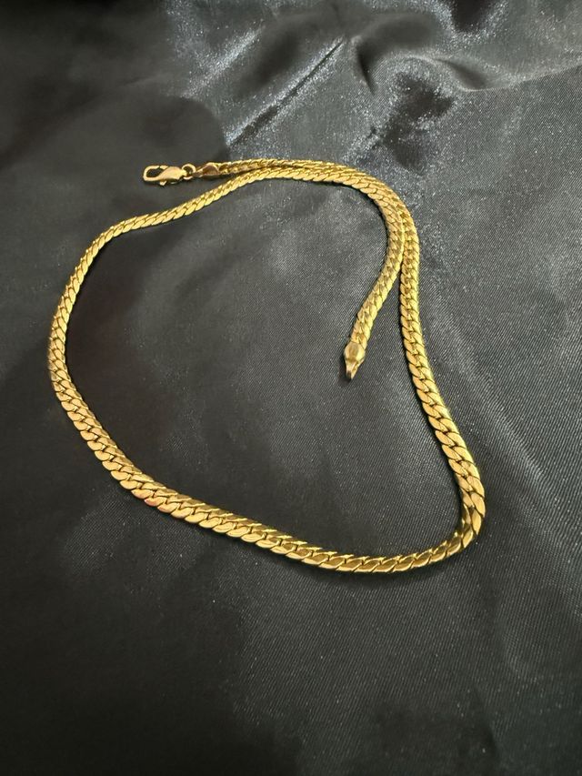 Collana placcata oro 750