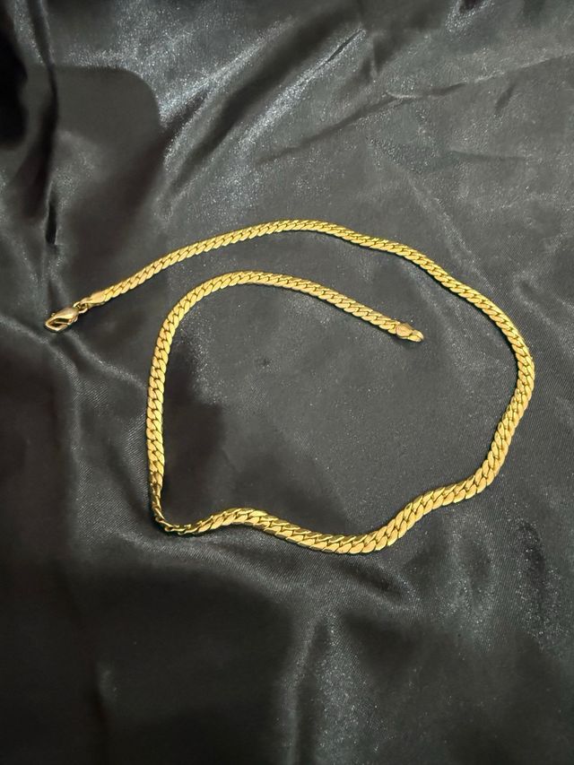 Collana placcata oro 750