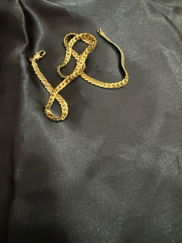 Collana placcata oro 750