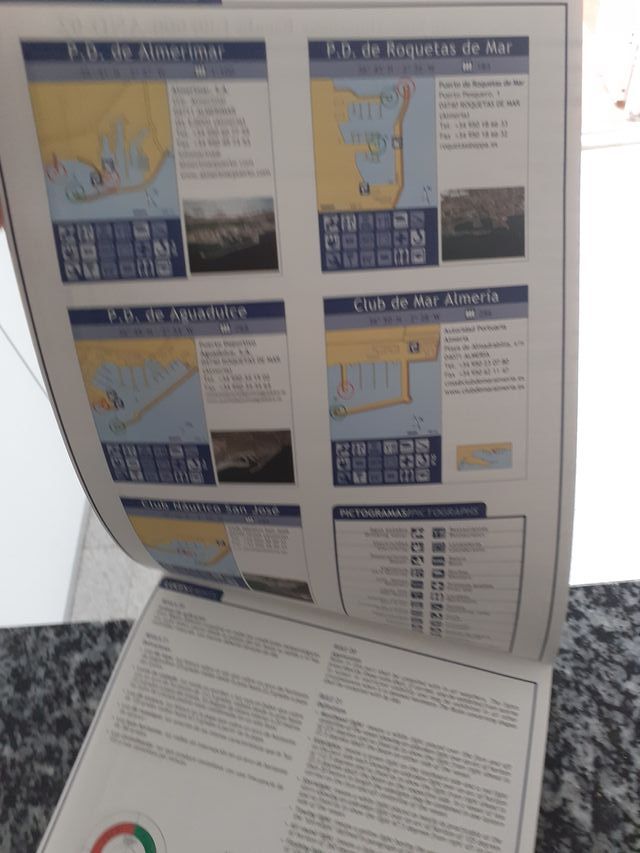 2 Cartas Náuticas a estrenar