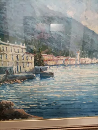 2 Quadri Lago di Garda Autore Garbelli