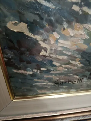 2 Quadri Lago di Garda Autore Garbelli