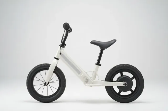 Bicicleta Eléctrica Infantil Blanca