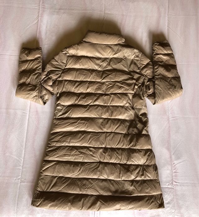 Giubbotto Piumino Mango Donna beige