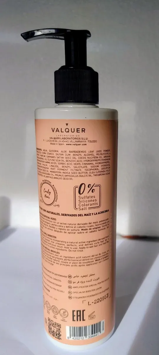 Booster Valquer Especial Rizos