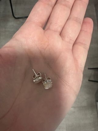 Pendientes Oso Tous Plata y Nácar