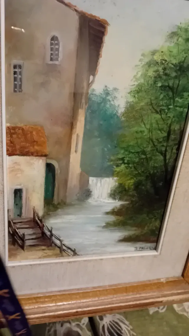 Dipinti originale pittore fiorentino anni 20