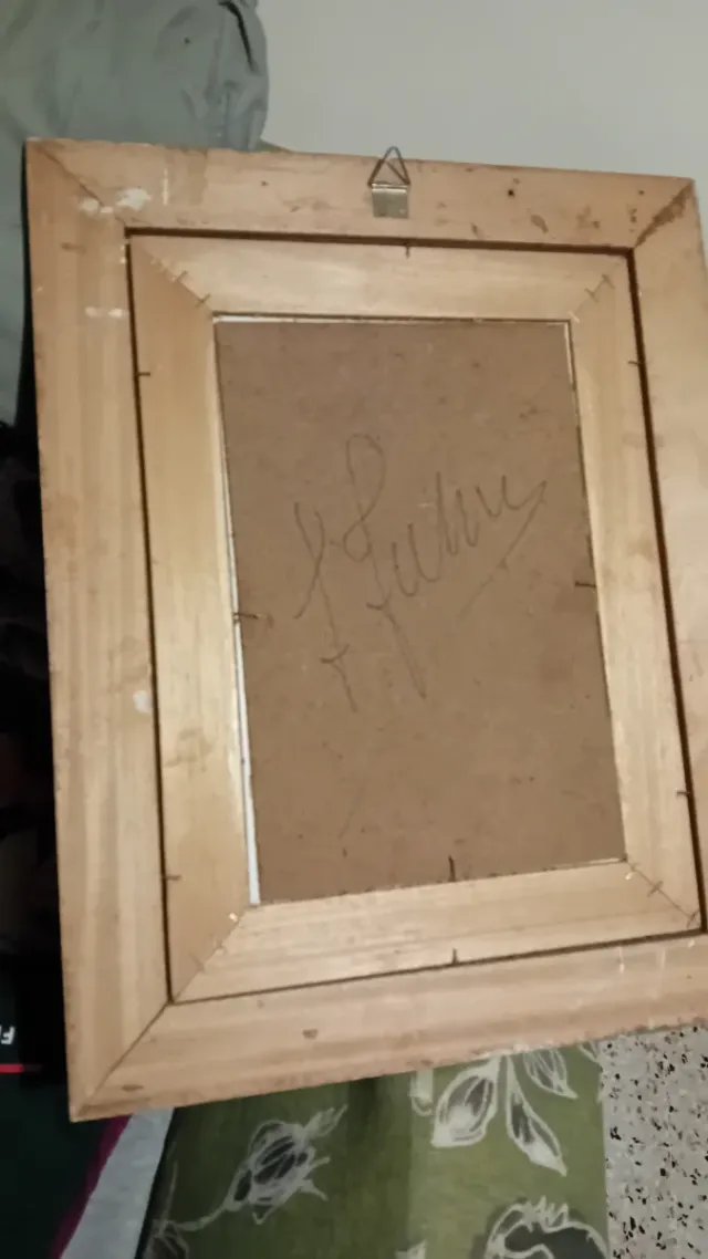 Dipinti originale pittore fiorentino anni 20