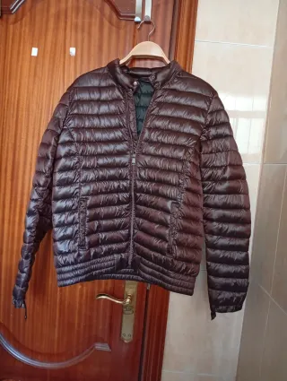 Cazadora anorack marrón ligera Talla 40/42