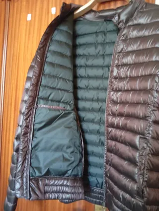 Cazadora anorack marrón ligera Talla 40/42