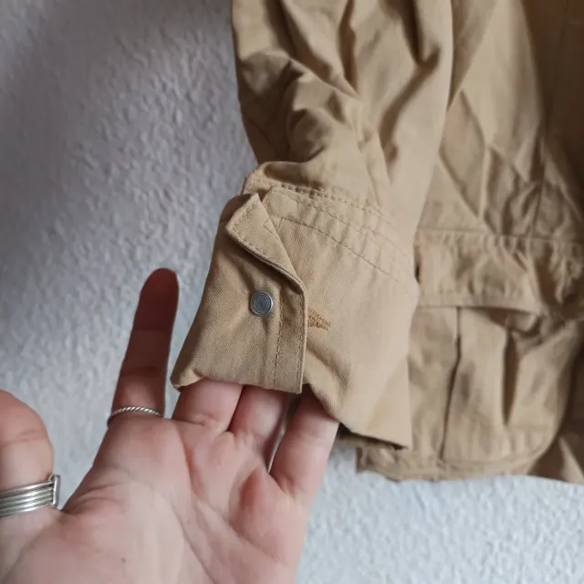 Chaqueta Zara Beige Talla M