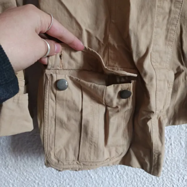 Chaqueta Zara Beige Talla M