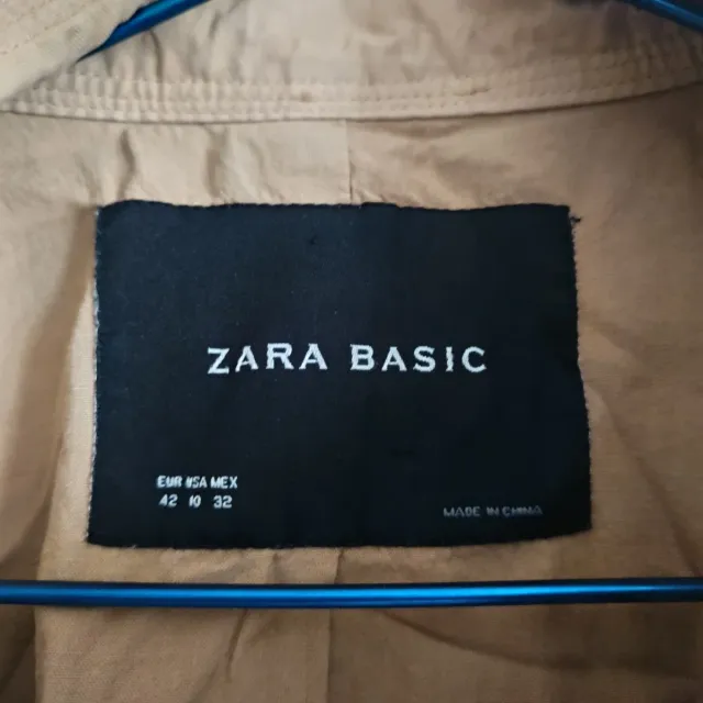 Chaqueta Zara Beige Talla M