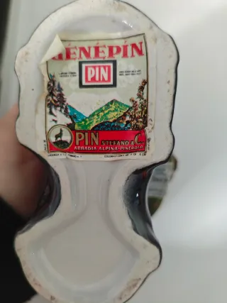 Bottiglia liquore ceramica