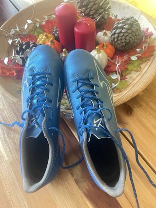 Botas de fútbol Mizuno Alpha Azul
