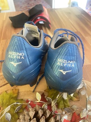 Botas de fútbol Mizuno Alpha Azul