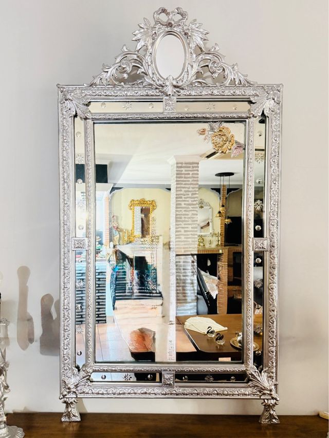 Espejo antiguo veneciano estilo barroco