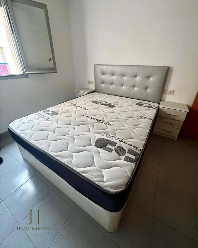 Canapé abatible de madera matrimonio y individual