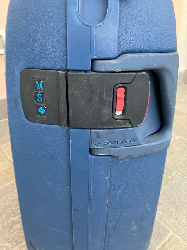 Valigia Samsonite Blu