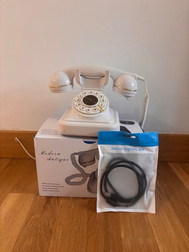 Teléfono grabadora boda